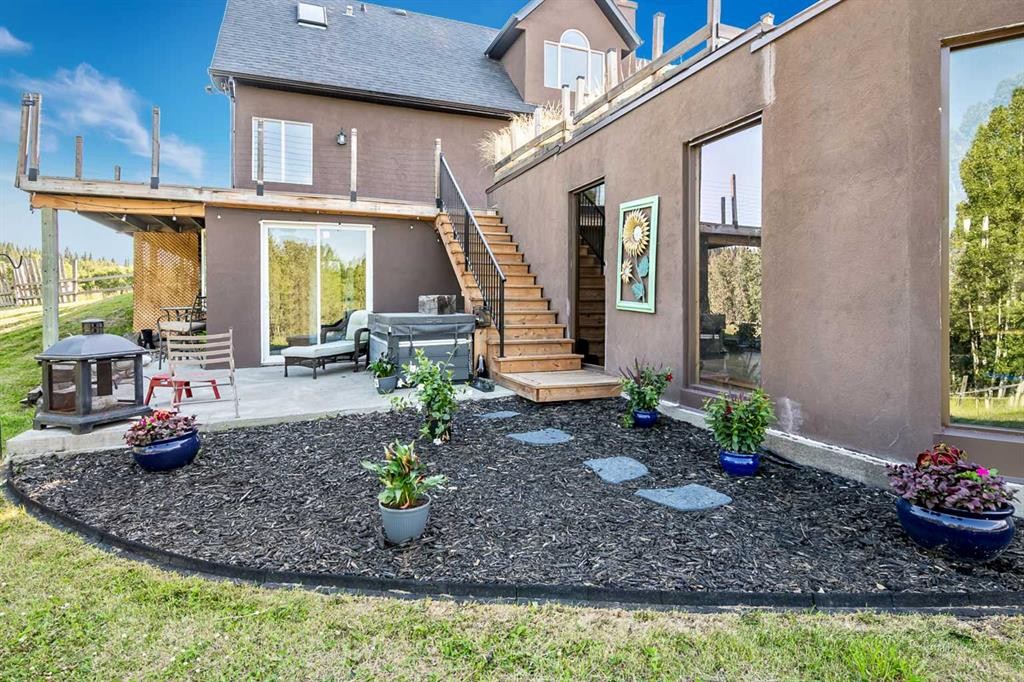 311068 Parkins Road West, Rural Foothills County, AB - Outdoor With Deck Patio Veranda