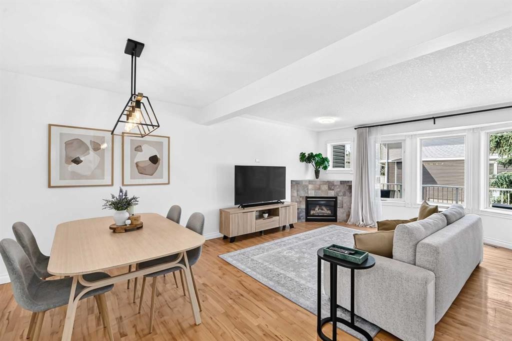 357 Regal Park Ne, Calgary, AB - Indoor With Fireplace