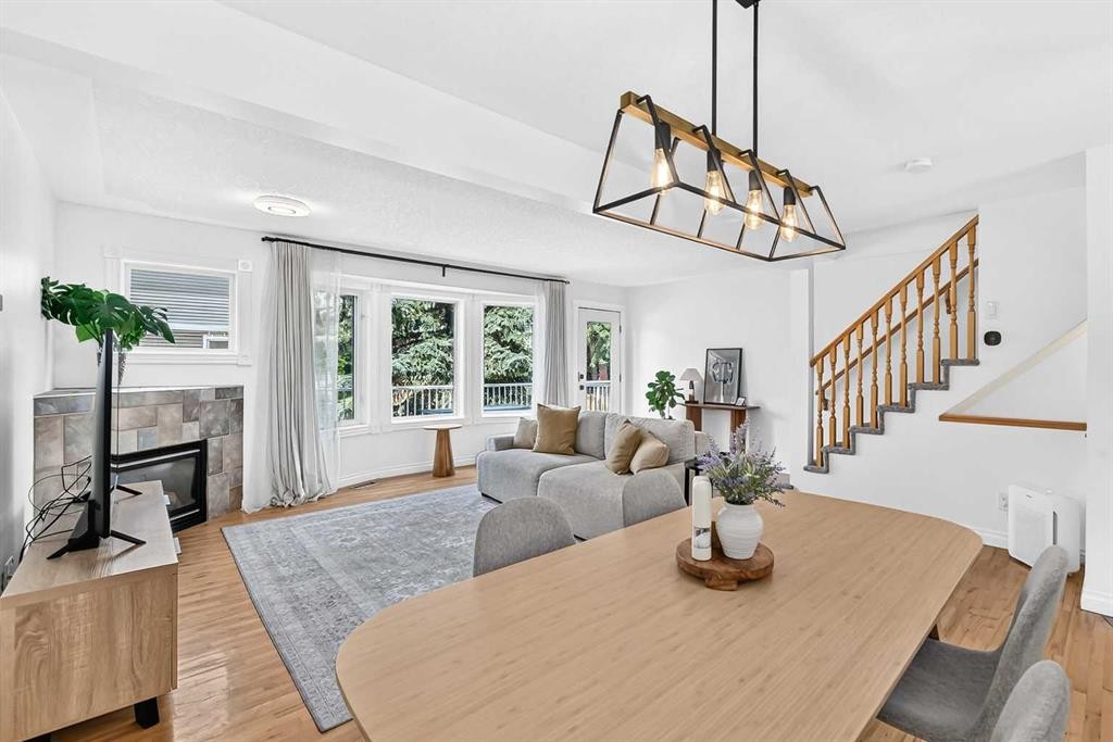 357 Regal Park Ne, Calgary, AB - Indoor With Fireplace