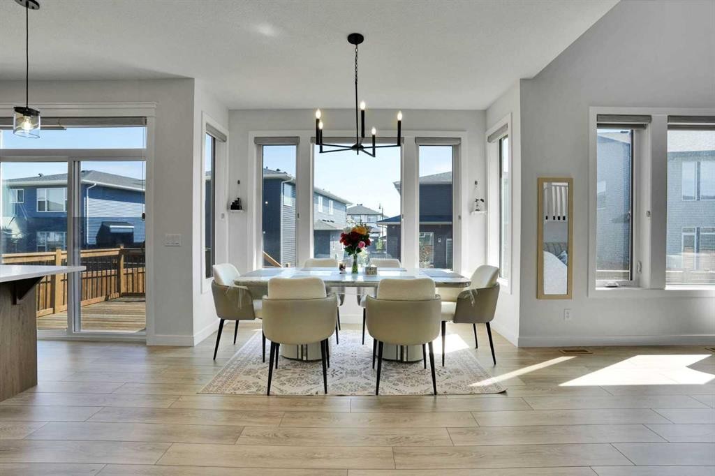 45 Dawson Gardens, Chestermere, AB - Indoor Photo Showing Dining Room