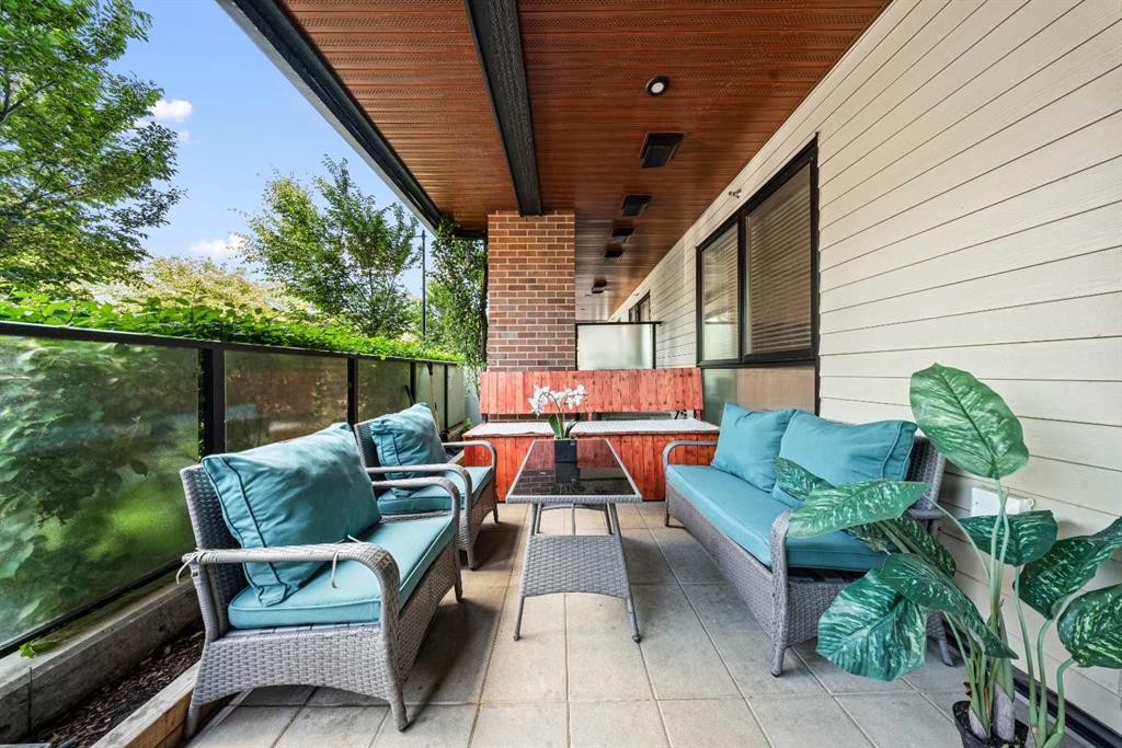 105-2231 Mahogany Boulevard Se, Calgary, AB - Outdoor With Deck Patio Veranda With Exterior