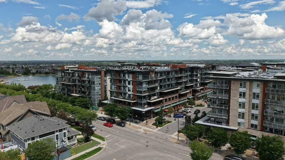 105-2231 Mahogany Boulevard Se, Calgary, AB - Outdoor With View