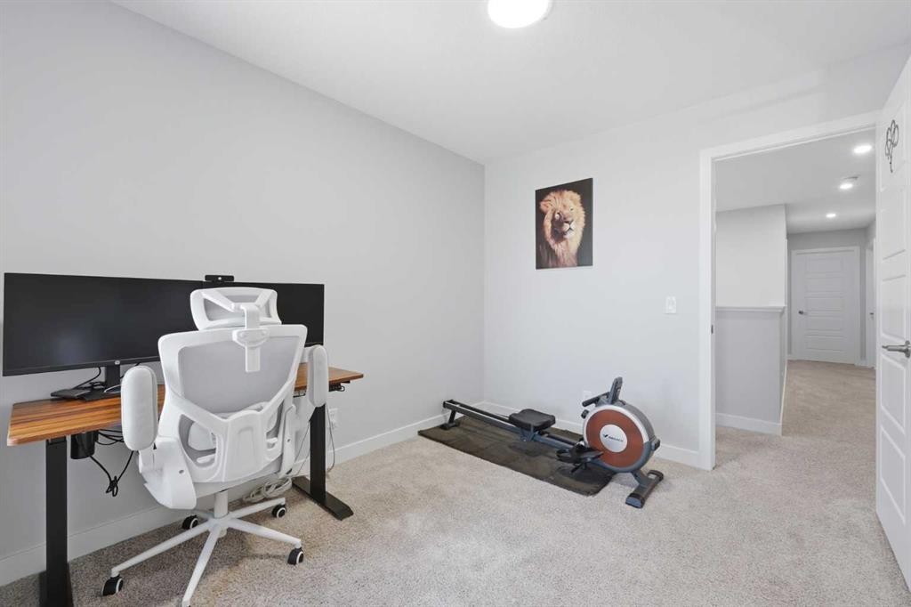 51 Setonstone Row Se, Calgary, AB - Indoor Photo Showing Office