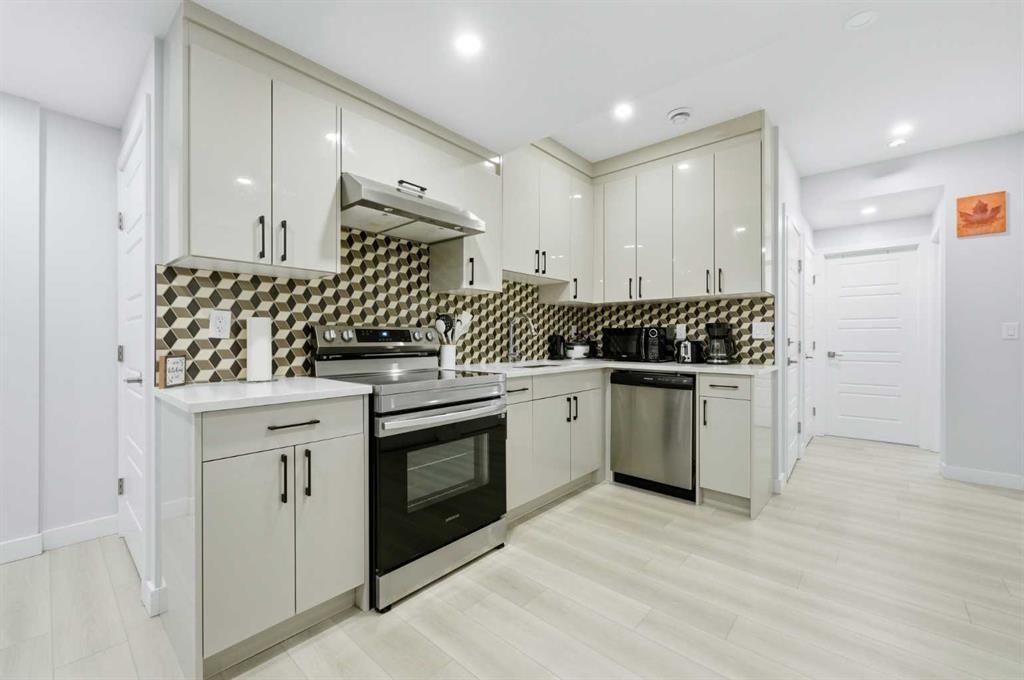51 Setonstone Row Se, Calgary, AB - Indoor Photo Showing Kitchen With Stainless Steel Kitchen