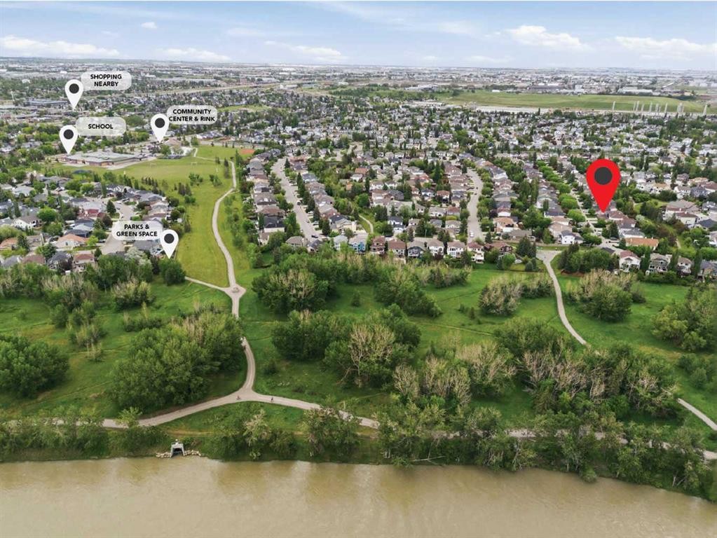 142 Riverview Circle Se, Calgary, AB - Outdoor With View