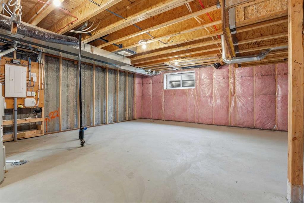 154 Merganser Drive West, Chestermere, AB - Indoor Photo Showing Basement