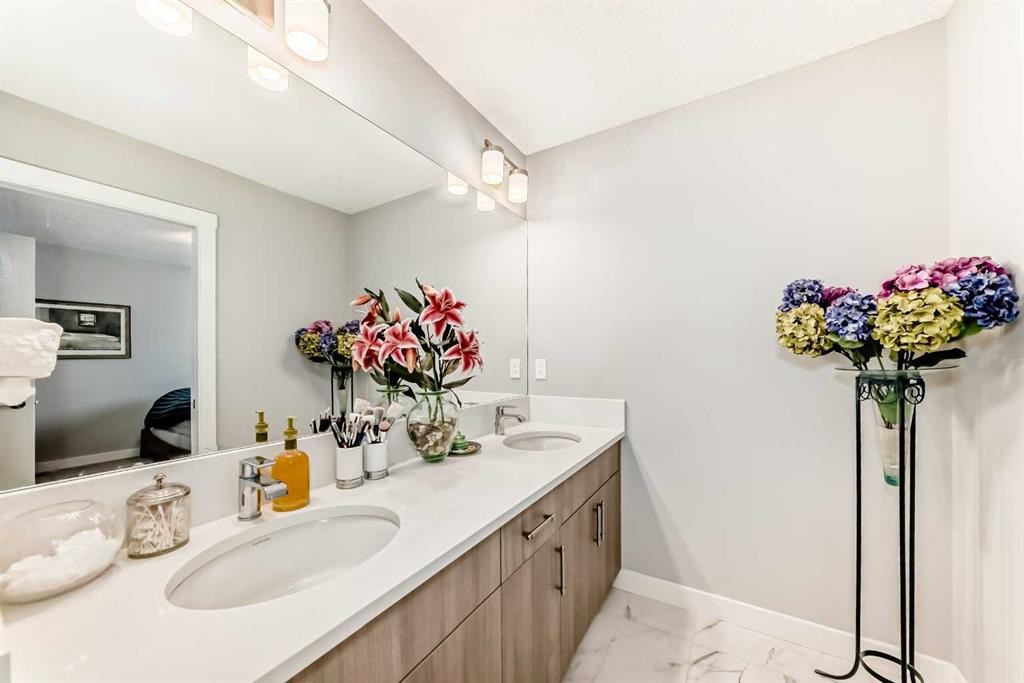 20893 Main Street Se, Calgary, AB - Indoor Photo Showing Bathroom