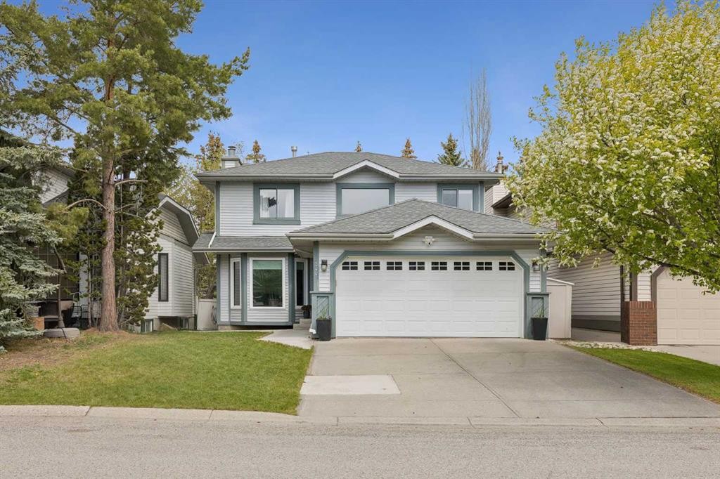 244 Scurfield Place Nw, Calgary, AB - Outdoor With Facade