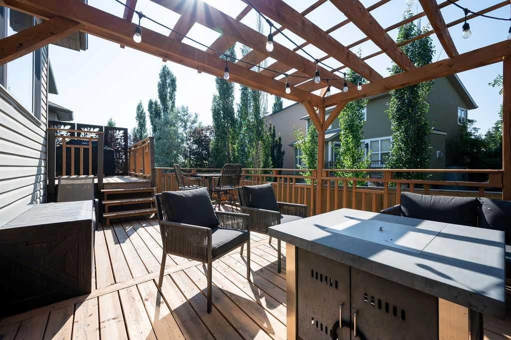 21 Chaparral Valley Court Se, Calgary, AB - Outdoor With Deck Patio Veranda With Exterior