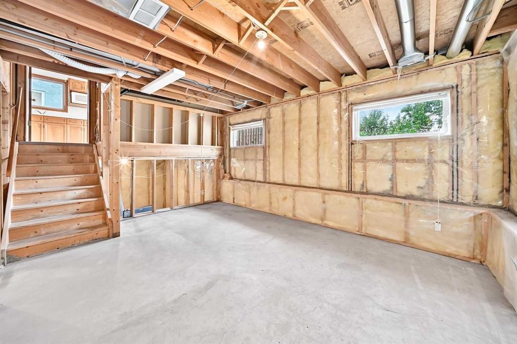 396 Hawkstone Drive Nw, Calgary, AB - Indoor Photo Showing Basement