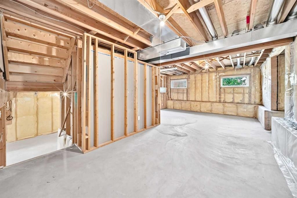 396 Hawkstone Drive Nw, Calgary, AB - Indoor Photo Showing Basement