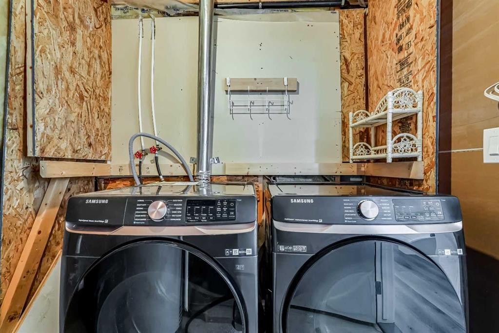 163 Saddlemont Crescent Ne, Calgary, AB - Indoor Photo Showing Laundry Room