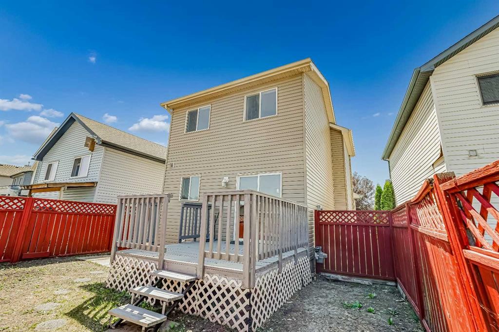 163 Saddlemont Crescent Ne, Calgary, AB - Outdoor With Deck Patio Veranda With Exterior