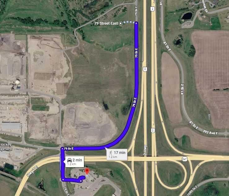 0 79 East, Aldersyde, AB