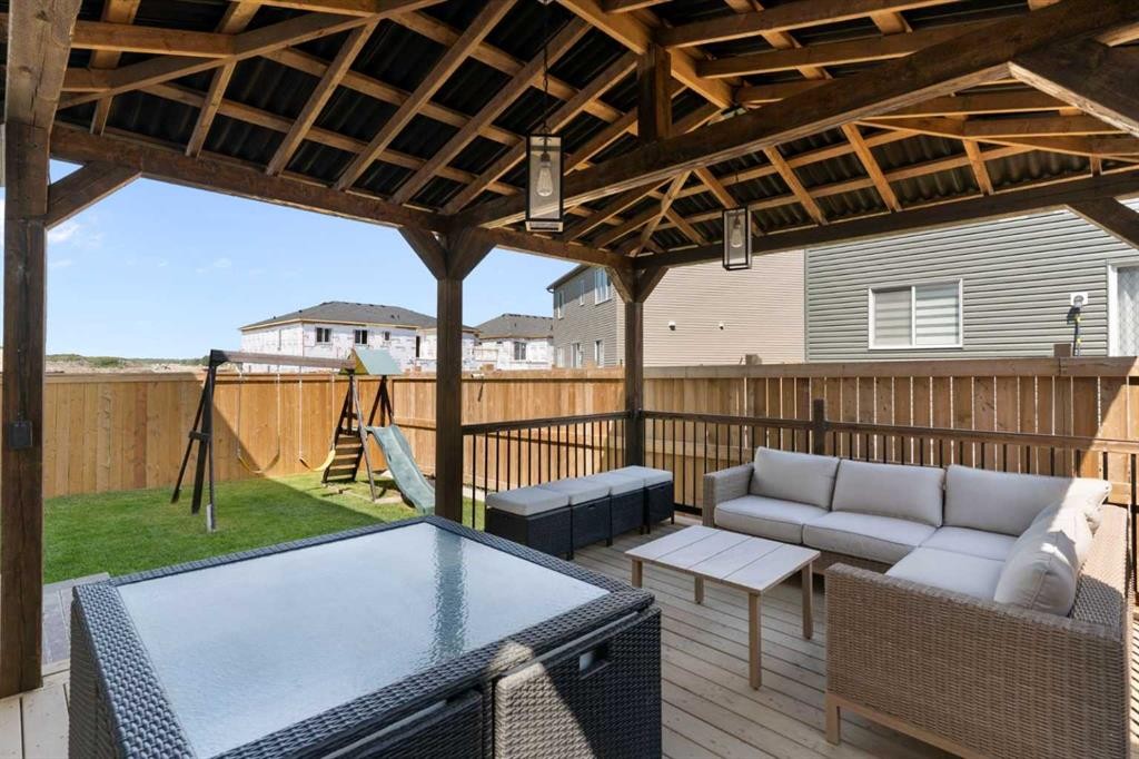 18 Southwinds Link Sw, Airdrie, AB - Outdoor With Deck Patio Veranda With Exterior