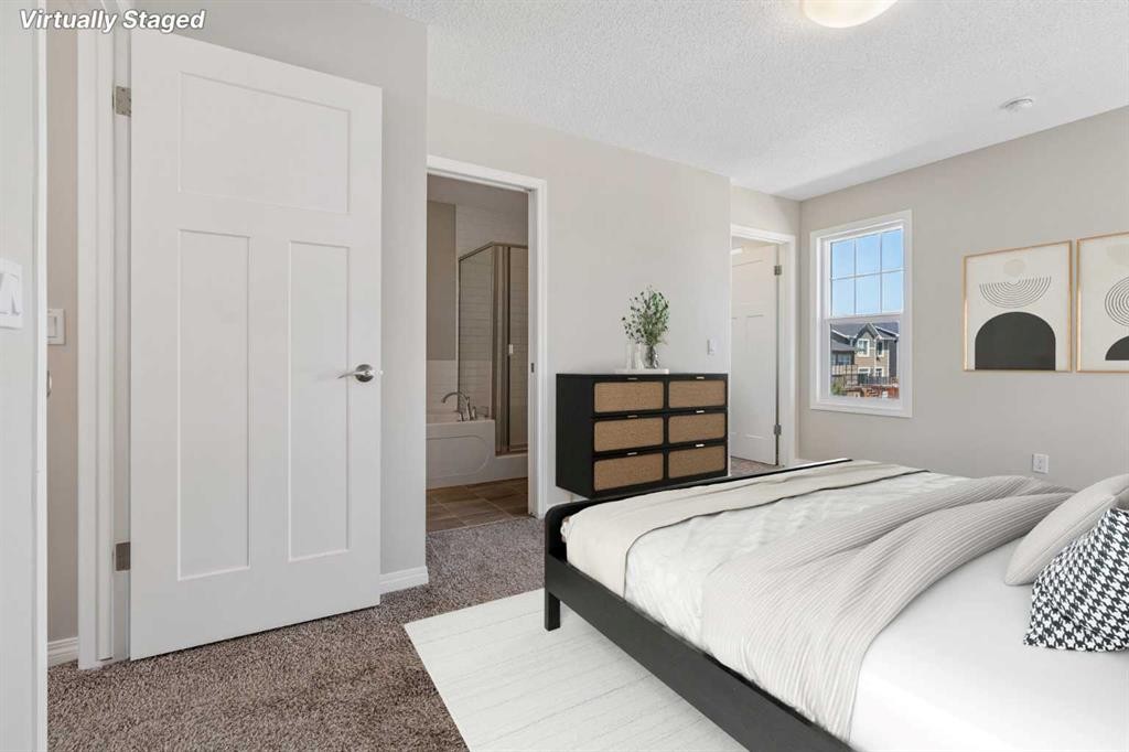 229 Fireside Drive, Cochrane, AB - Indoor Photo Showing Bedroom