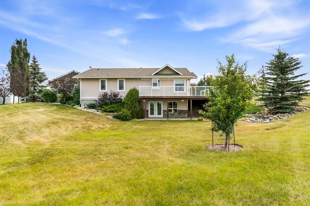 34055 Range Road 24, Rural Mountain View County, AB - Outdoor With Deck Patio Veranda With Facade