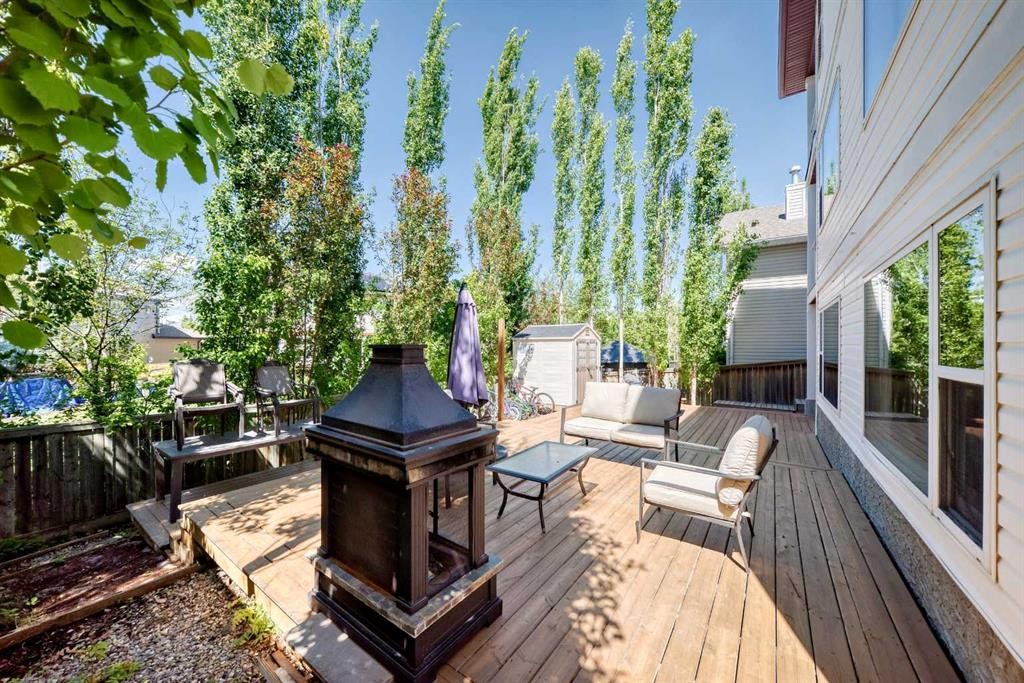 382 Cove Road, Chestermere, AB - Outdoor With Deck Patio Veranda