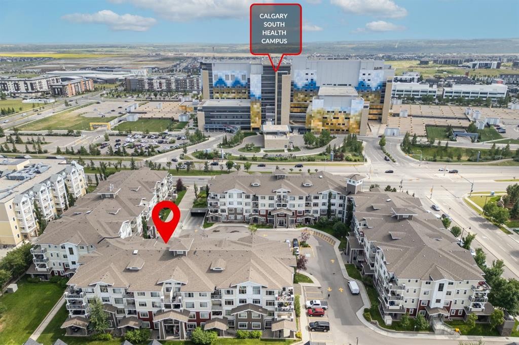 411-28 Auburn Bay Link Se, Calgary, AB - Outdoor With View