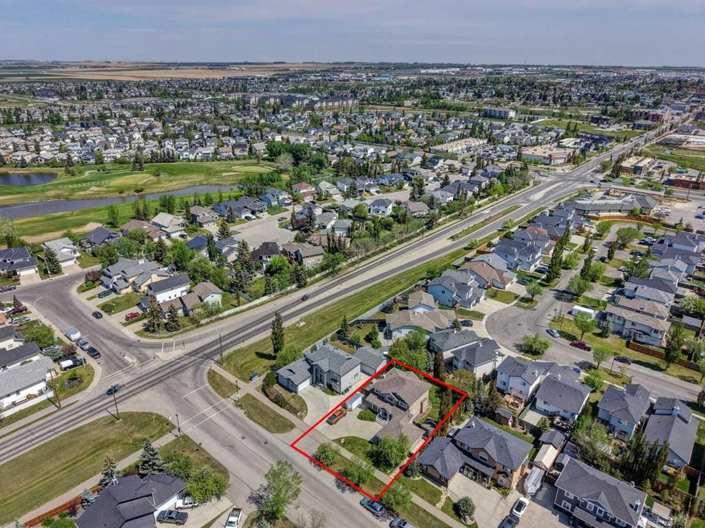8 Canoe Road Sw, Airdrie, AB - Outdoor With View