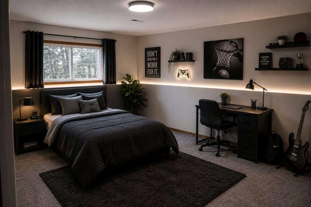 145-37411 Waskasoo Avenue, Rural Red Deer County, AB - Indoor Photo Showing Bedroom
