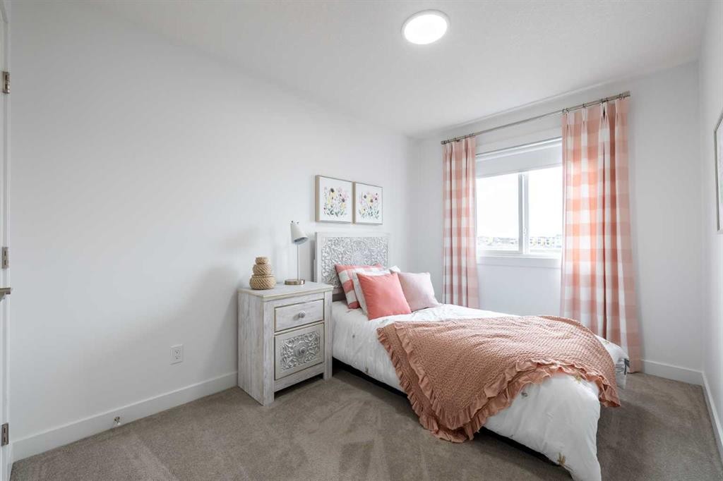 629 Savanna Drive Ne, Calgary, AB - Indoor Photo Showing Bedroom