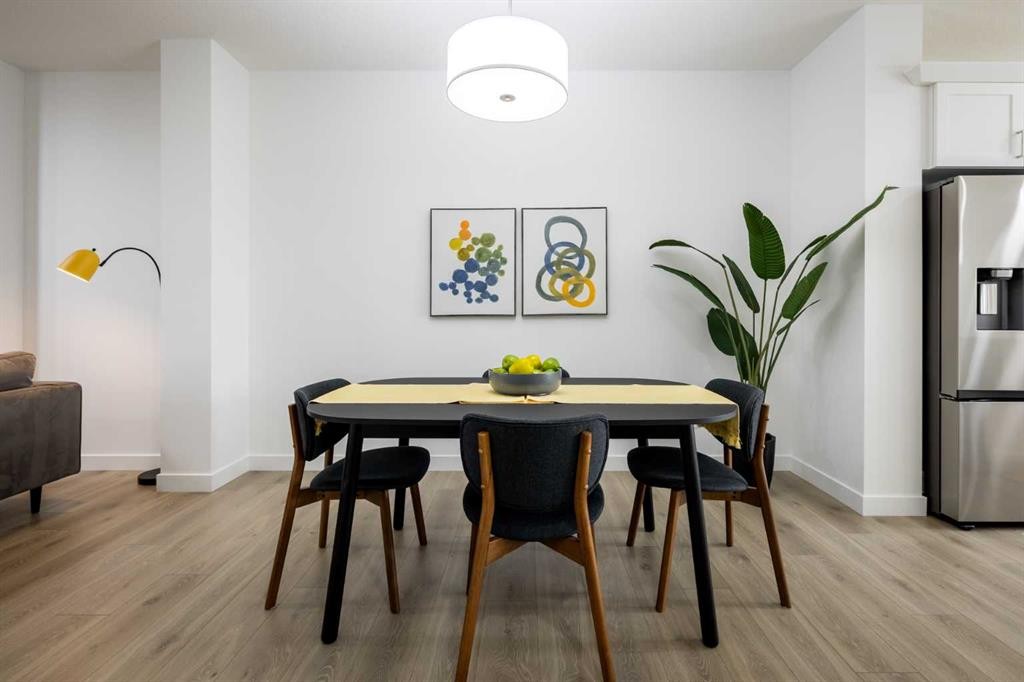 629 Savanna Drive Ne, Calgary, AB - Indoor Photo Showing Dining Room