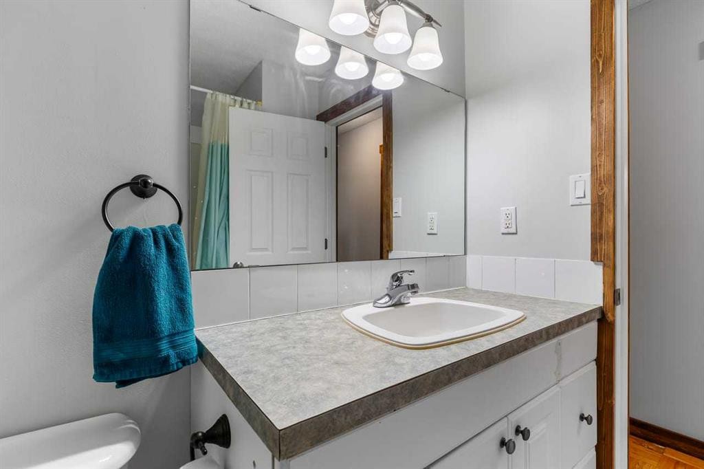466054 113 Street East, Rural Foothills County, AB - Indoor Photo Showing Bathroom