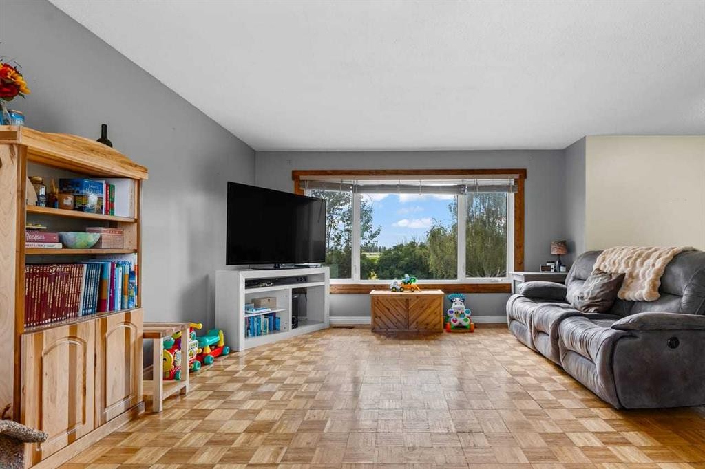 466054 113 Street East, Rural Foothills County, AB - Indoor Photo Showing Living Room