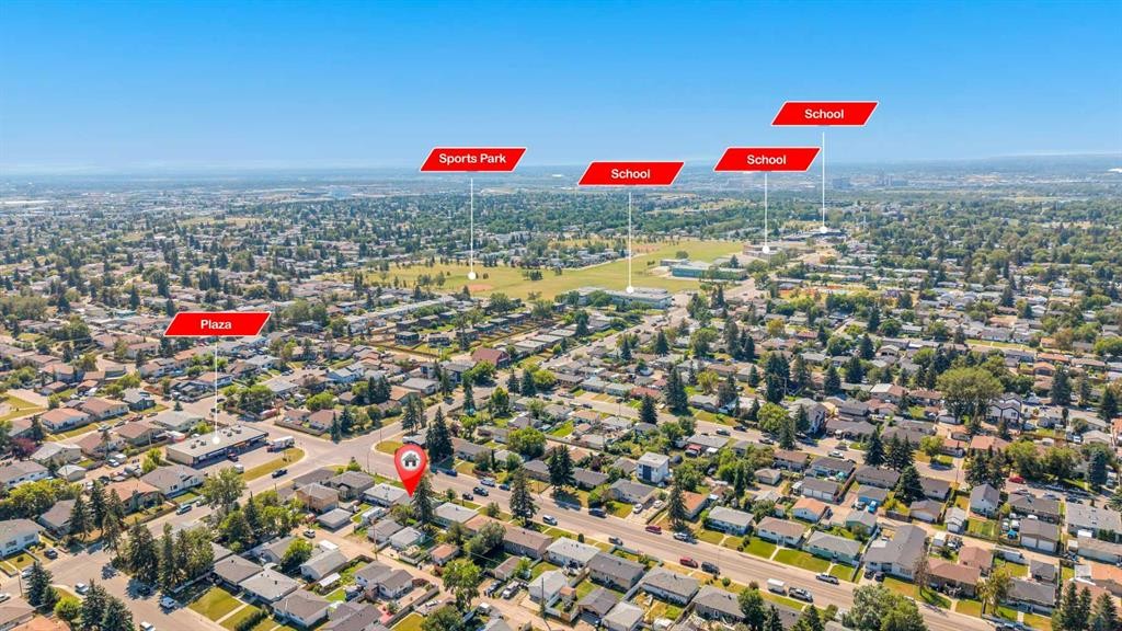 2614 44 Street Se, Calgary, AB - Outdoor With View