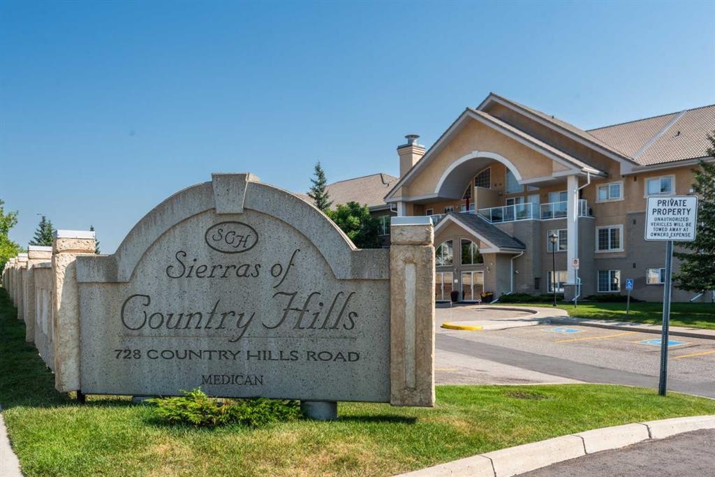 304-728 Country Hills Road Nw, Calgary, AB - Outdoor