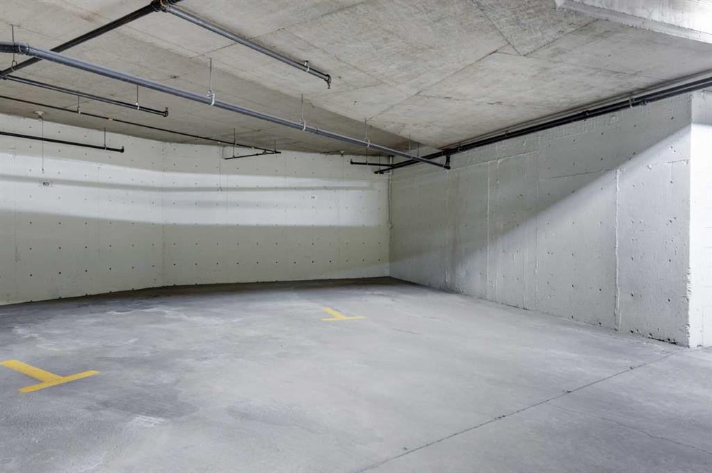 304-728 Country Hills Road Nw, Calgary, AB - Indoor Photo Showing Garage