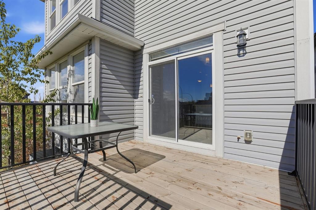 4 Heritage Terrace, Cochrane, AB - Outdoor With Deck Patio Veranda With Exterior