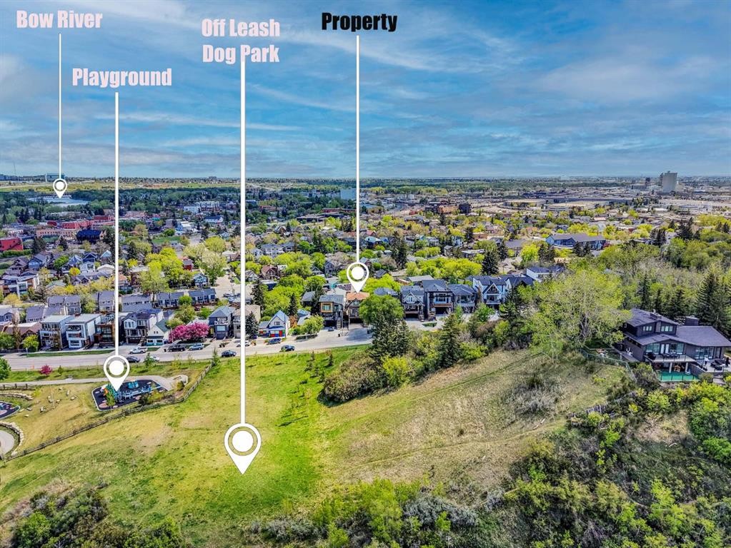 1108 Bellevue Avenue Se, Calgary, AB - Outdoor With View