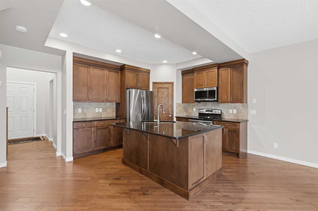 40 Panatella Mews Nw, Calgary, AB - Indoor Photo Showing Kitchen With Stainless Steel Kitchen