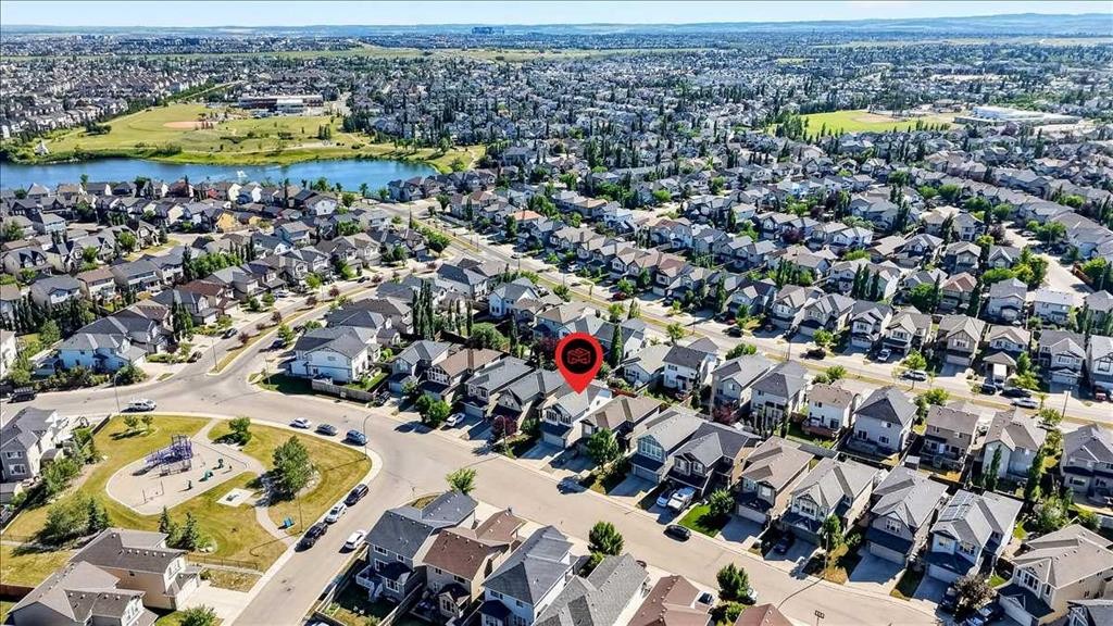 1017 Brightoncrest Common Se, Calgary, AB - Outdoor With View
