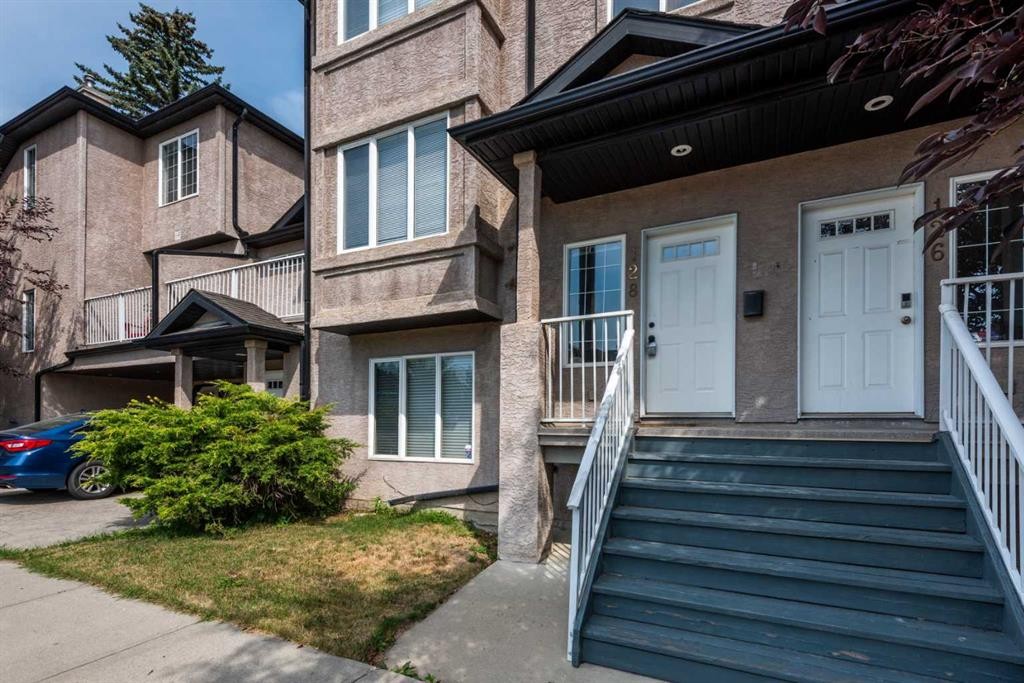 128 22 Avenue Nw, Calgary, AB - Outdoor With Deck Patio Veranda With Facade