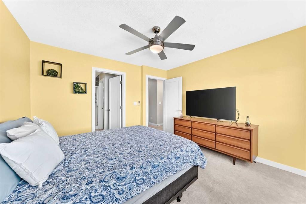 532 Cranford Drive Se, Calgary, AB - Indoor Photo Showing Bedroom