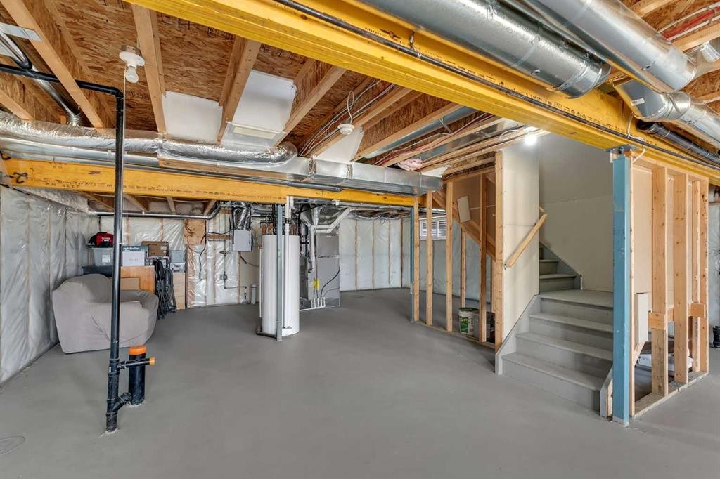 81 Carringvue Manor Nw, Calgary, AB - Indoor Photo Showing Basement