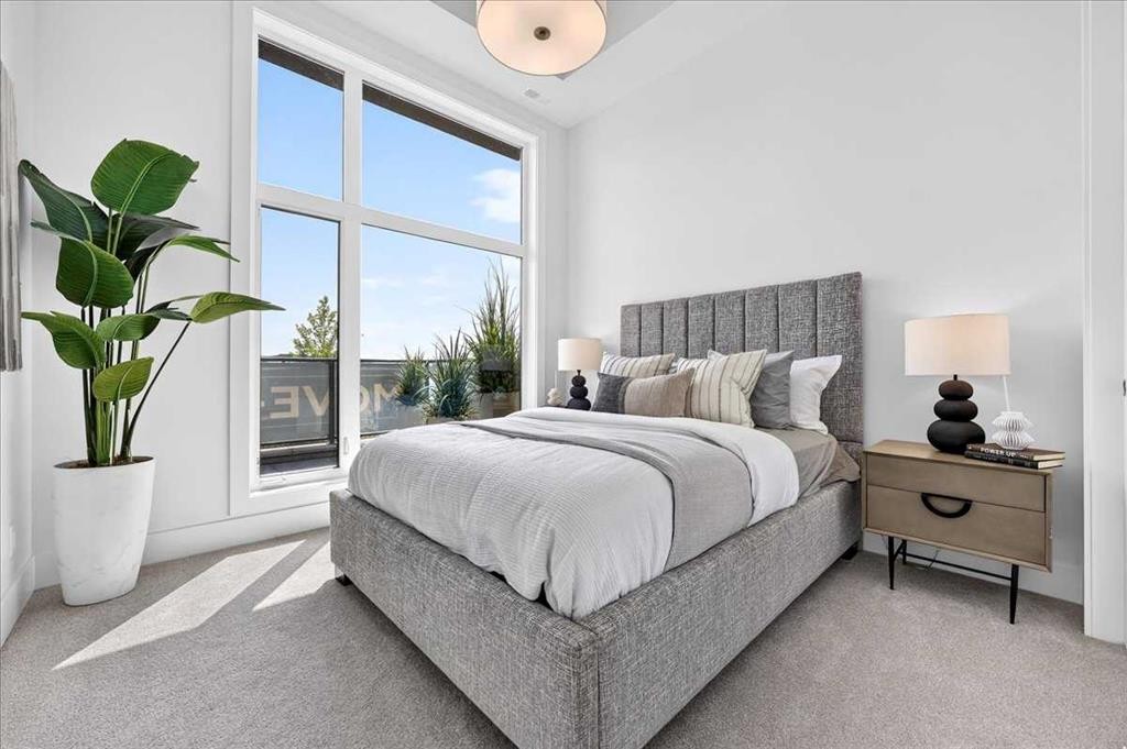 101-150 Marina Cove Se, Calgary, AB - Indoor Photo Showing Bedroom
