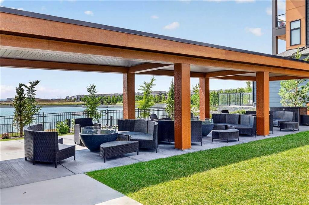101-150 Marina Cove Se, Calgary, AB - Outdoor With Deck Patio Veranda