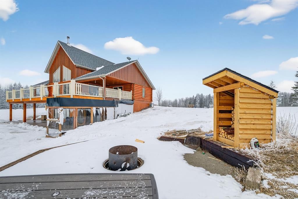 3-4535 Township Road 320, Rural Mountain View County, AB - Outdoor With Exterior