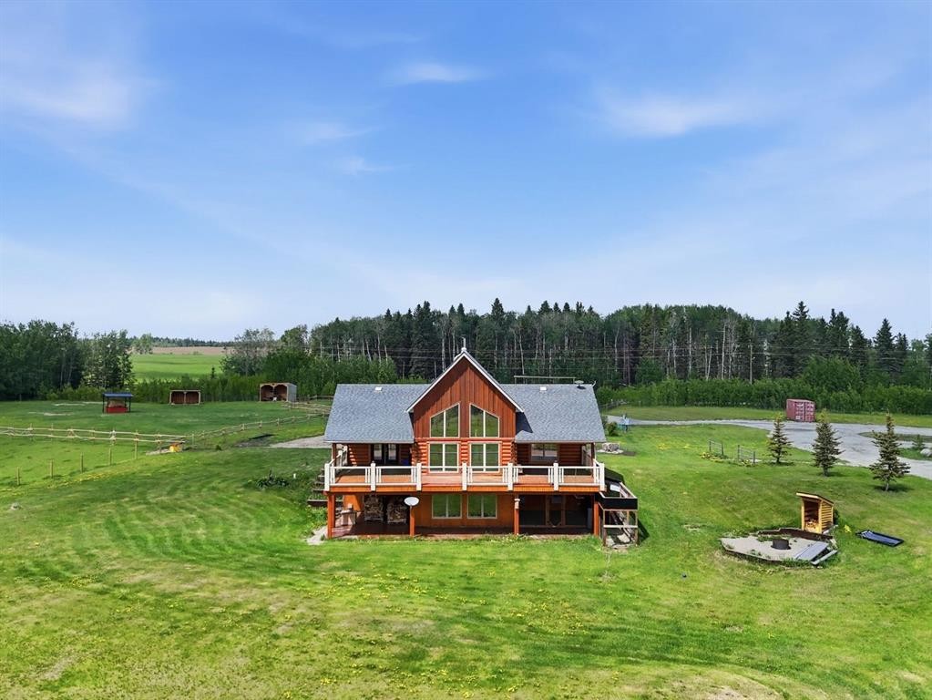 3-4535 Township Road 320, Rural Mountain View County, AB - Outdoor With Deck Patio Veranda