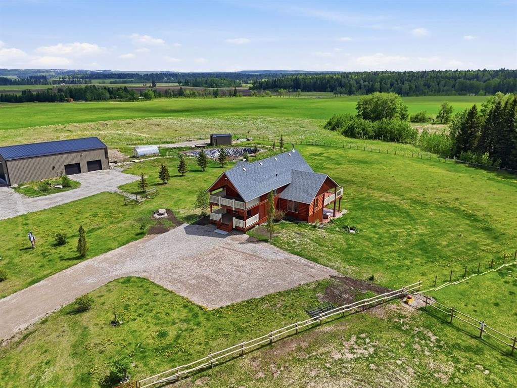 3-4535 Township Road 320, Rural Mountain View County, AB - Outdoor With View