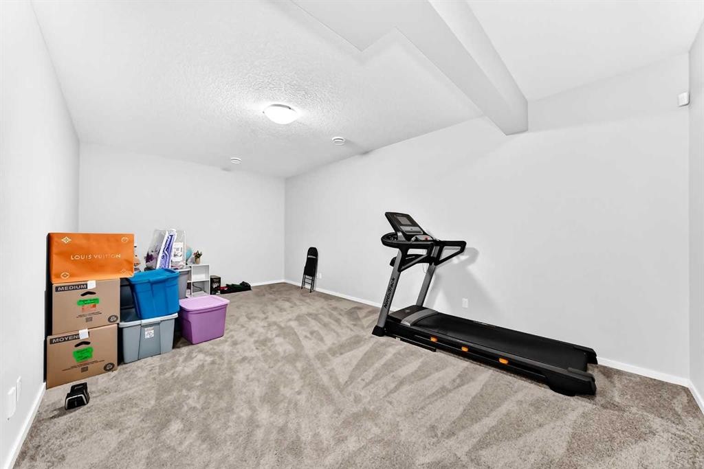 296 Nolancrest Heights Nw, Calgary, AB - Indoor Photo Showing Gym Room