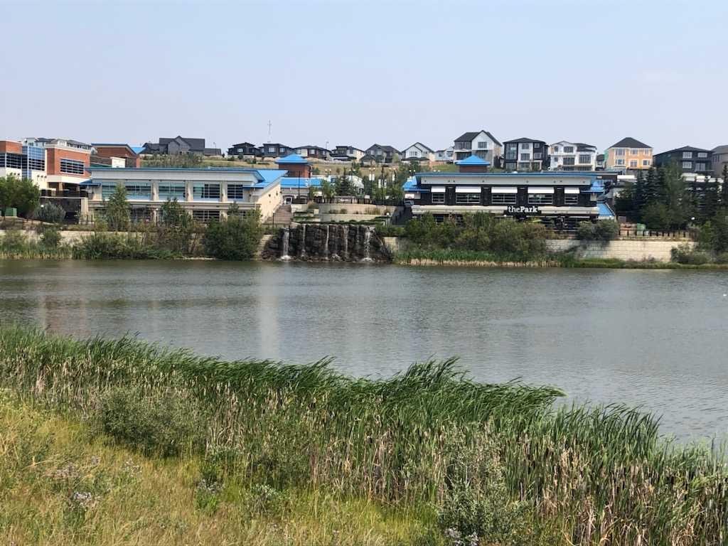 103 Spring Creek Common Sw, Calgary, AB - Outdoor With Body Of Water With View
