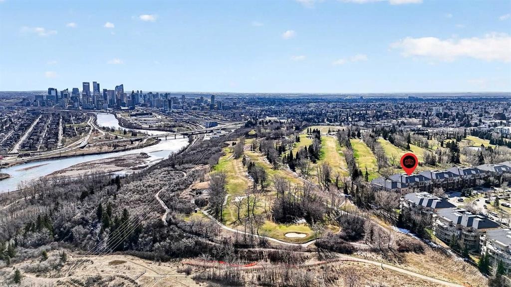 7304-14 Hemlock Crescent Sw, Calgary, AB - Outdoor With View