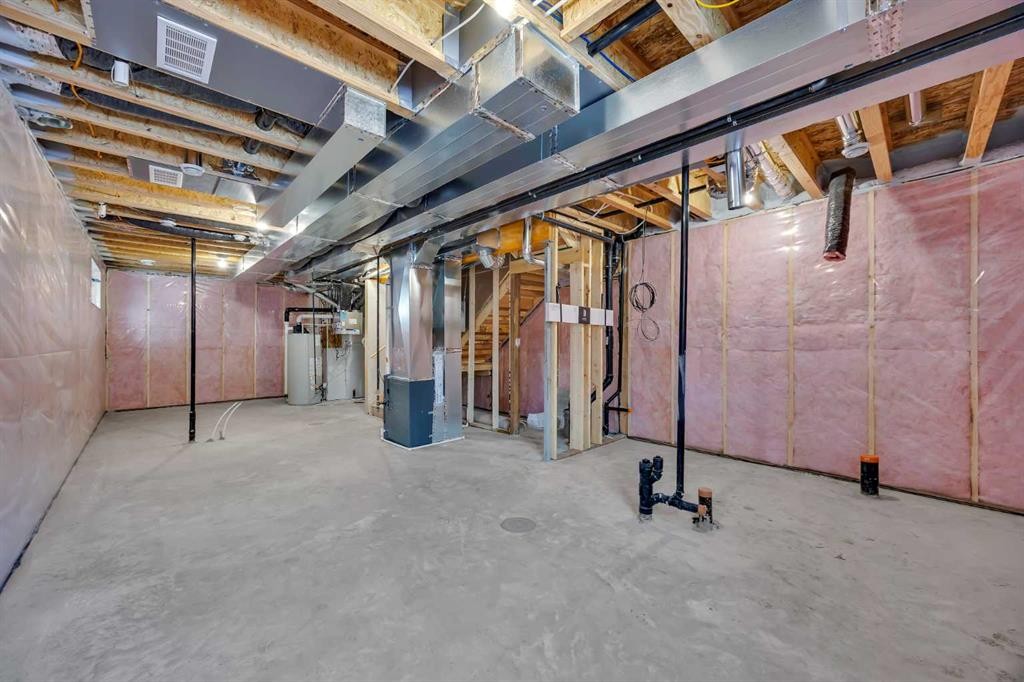 10 Versant Path Sw, Calgary, AB - Indoor Photo Showing Basement