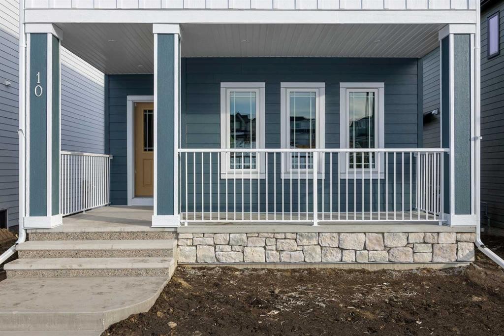 10 Versant Path Sw, Calgary, AB - Outdoor With Deck Patio Veranda