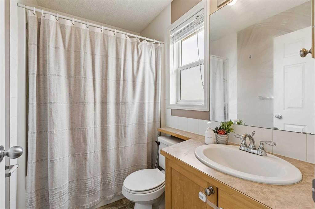 10-117 Bow Ridge Drive, Cochrane, AB - Indoor Photo Showing Bathroom